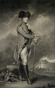 General Cornwallis (1738-1805) graverad av John Jones (ca 1745-97) 6 mars 1793 (mezzotint)